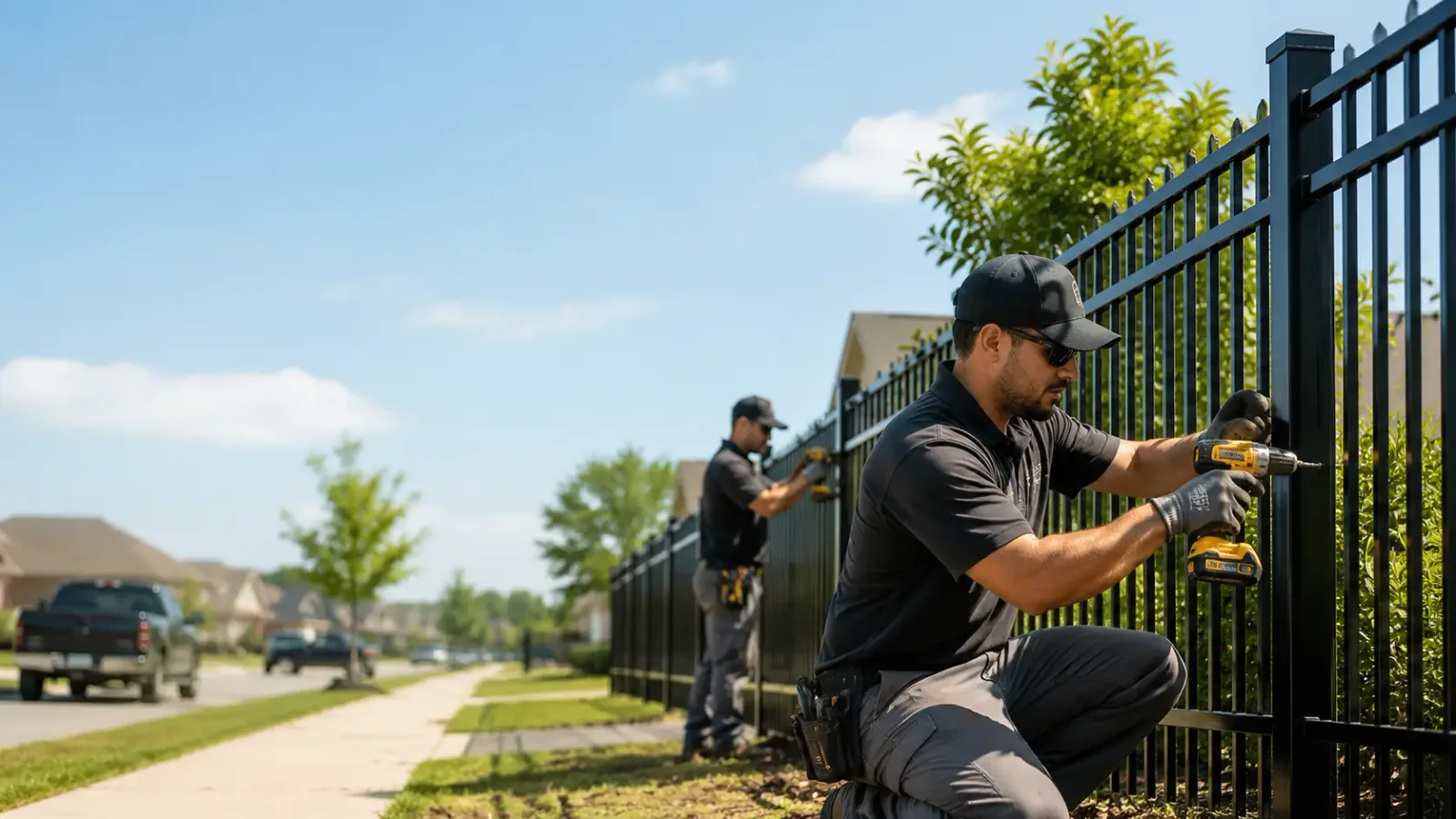 Metal Fence Installation in Montgomery, PA